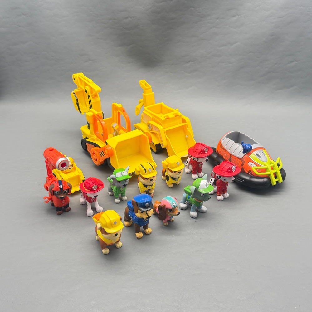 Paw Patrol Movie Figures Vehicles Mixed Lot Action Figures Toys